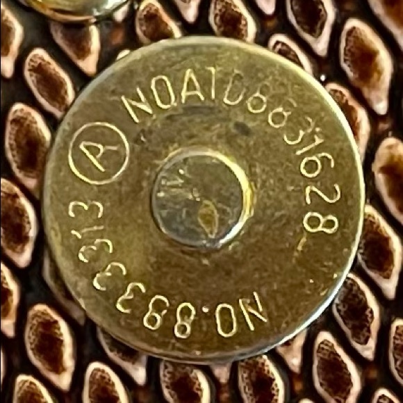 SOLD Authentic Vintage snakeskin Versace bag - Picture 12 of 13